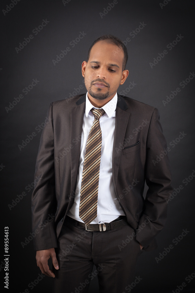 Handsome man doing different expressions in different sets of clothes: worried Handsome man doing different expressions in different sets of clothes: worried