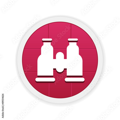 Circle  App Icon- Red