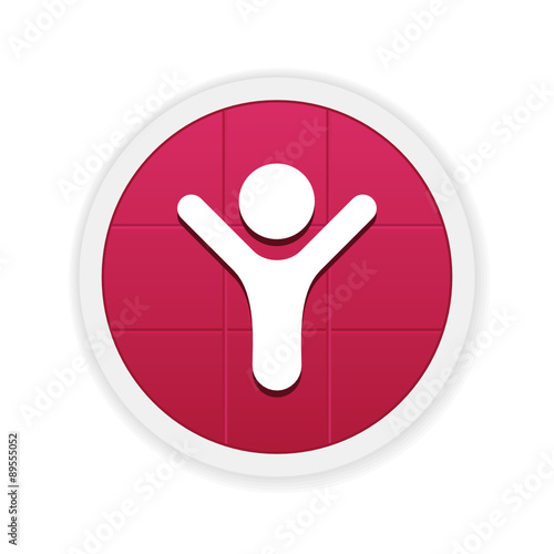 Circle  App Icon- Red