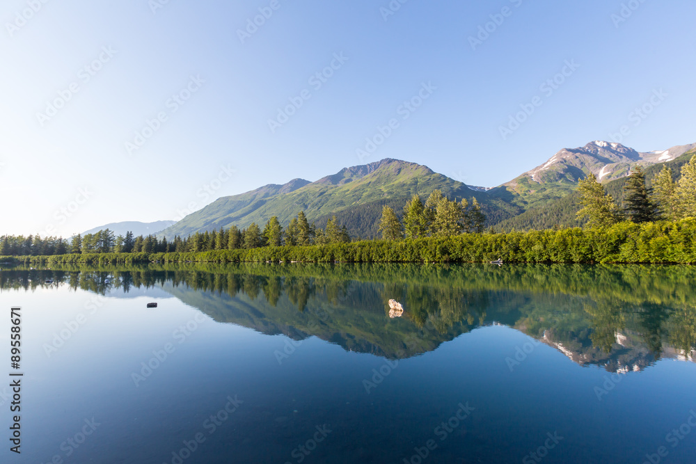 Lake on Alaska