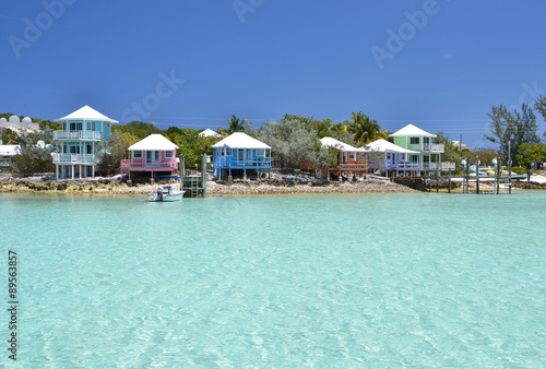 Staniel Cay yacht club. Exumas, Bahamas