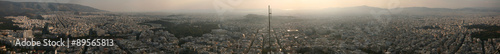 Panorama of Athens from Mount Lycabettus.