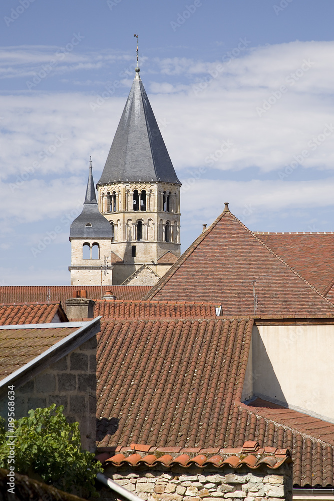 Obraz premium Cluny Abbey, France