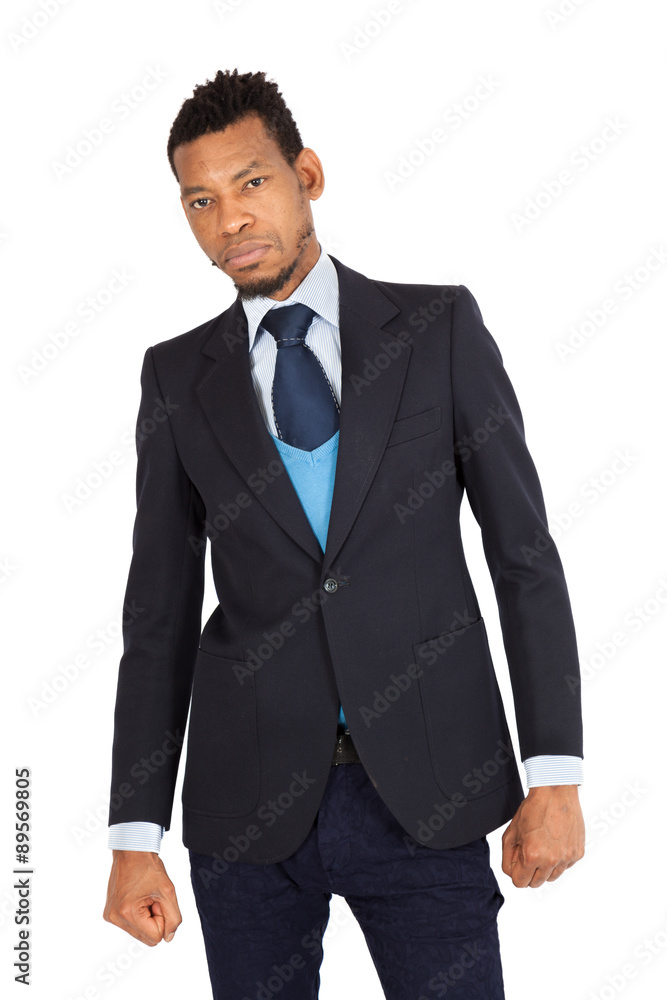 Handsome man doing different expressions in different sets of clothes: angry Handsome man doing different expressions in different sets of clothes: angry