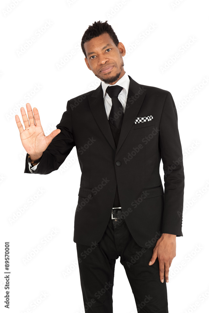 Handsome man doing different expressions in different sets of clothes: waving Handsome man doing different expressions in different sets of clothes: waving