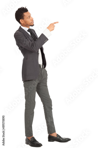 Handsome man doing different expressions in different sets of clothes: posing