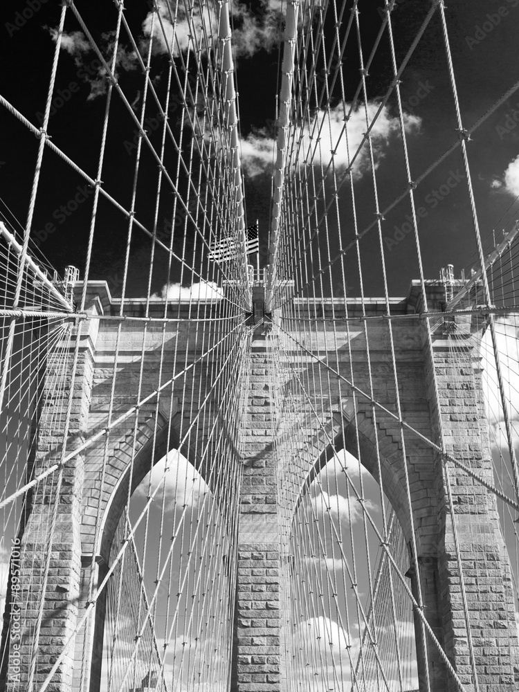 Fototapeta premium Brooklyn Bridge in New York City