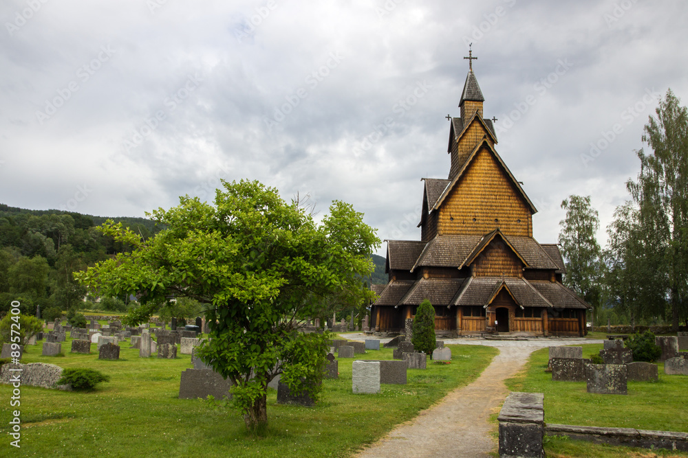 church and cemetery