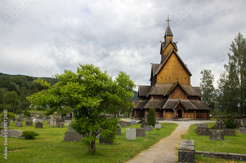 church and cemetery