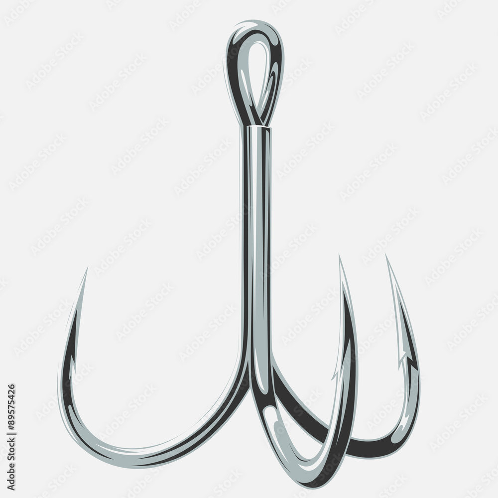 Triple fish hook Triple fish hook