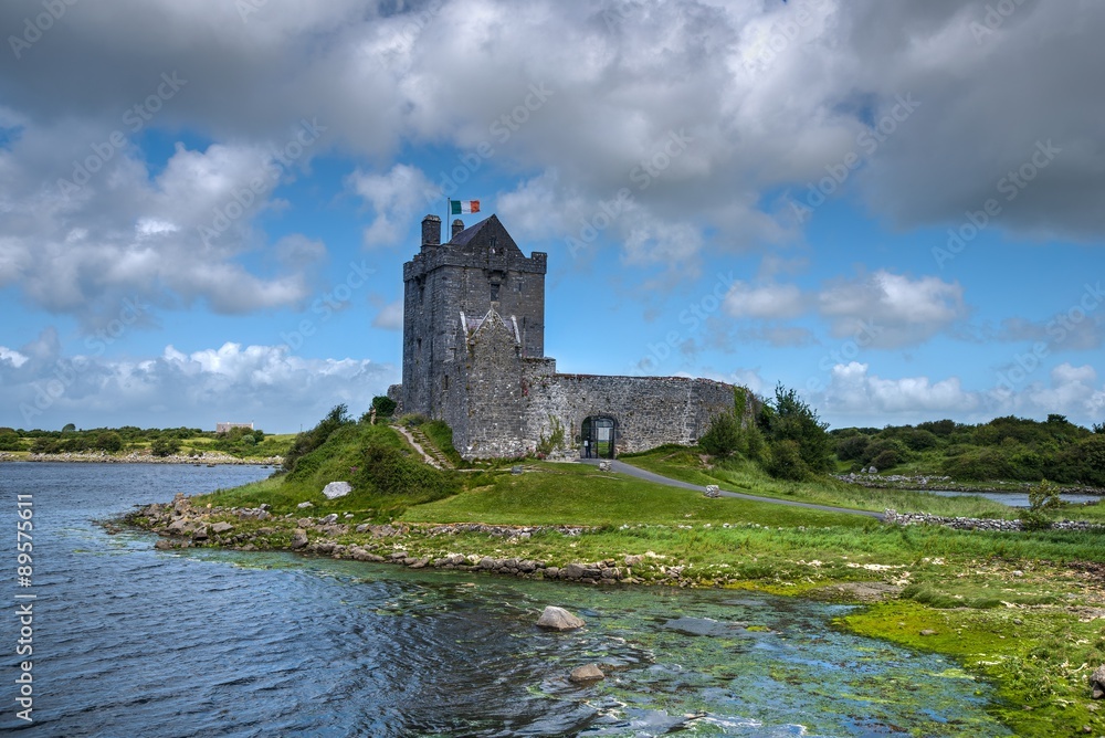 Dunguaire Castle in Kinvarra Galway County in Ireland