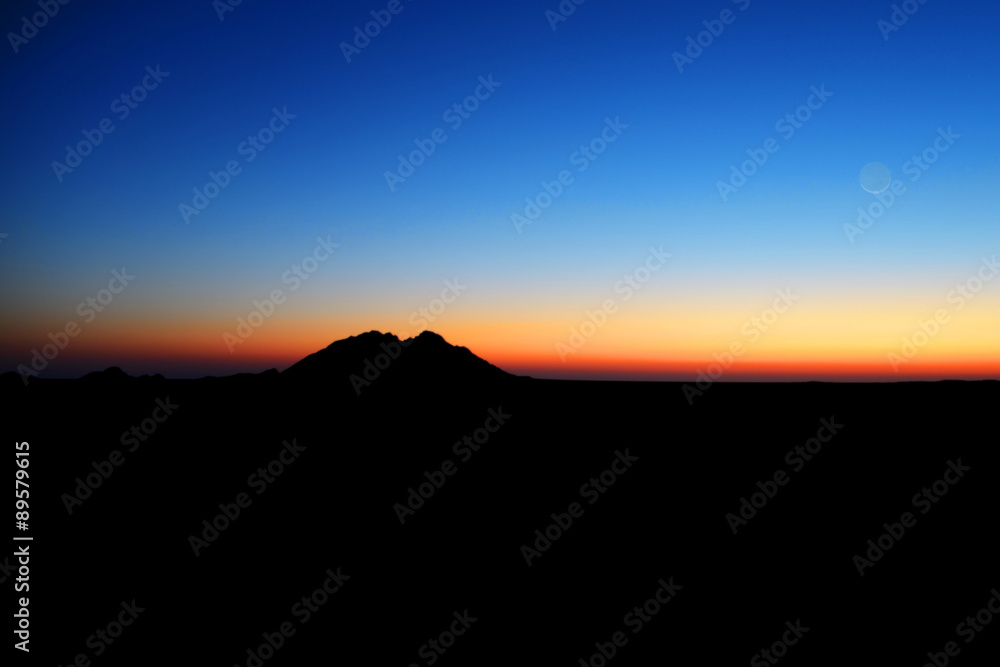 Sunset at Klein Spitzkoppe, Namibia