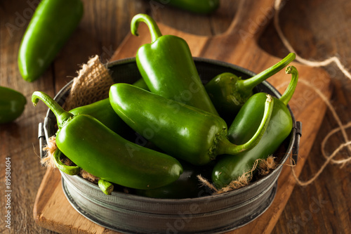 Organic Green Jalapeno Peppers