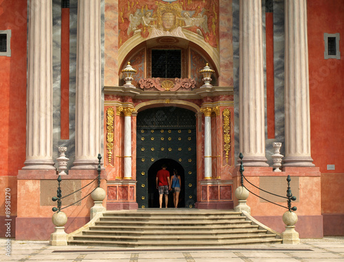 Swieta Lipka church in Poland photo