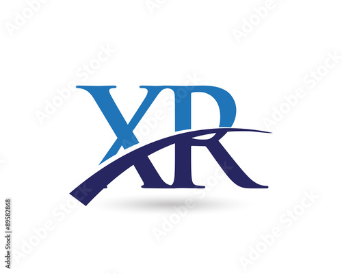 XR Logo Letter Swoosh