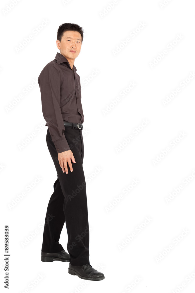handsome man doing different expressions in different sets of clothes: posing handsome man doing different expressions in different sets of clothes: posing