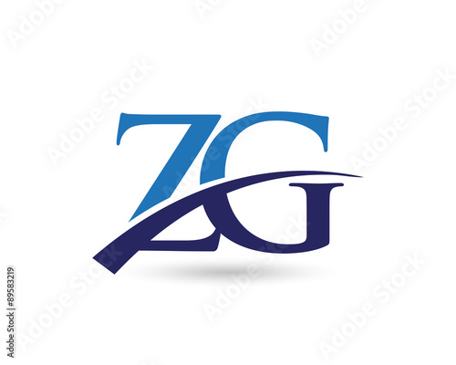ZG Logo Letter Swoosh