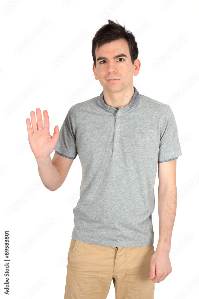 Handsome man doing different expressions in different sets of clothes: Handsome man doing different expressions in different sets of clothes: