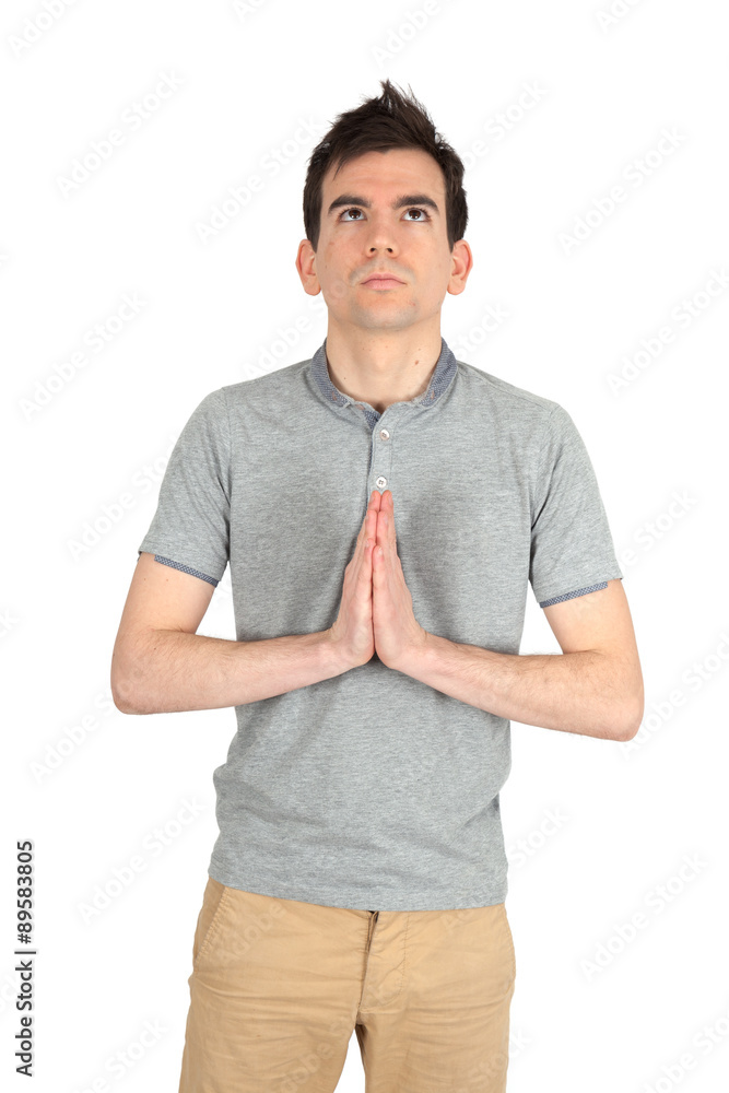 Handsome man doing different expressions in different sets of clothes: Handsome man doing different expressions in different sets of clothes: