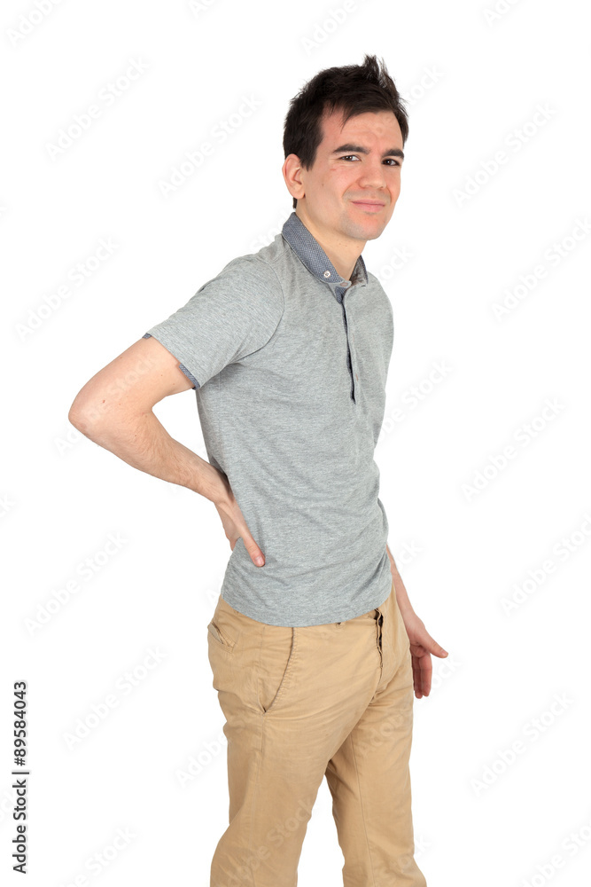 Handsome man doing different expressions in different sets of clothes: Handsome man doing different expressions in different sets of clothes: