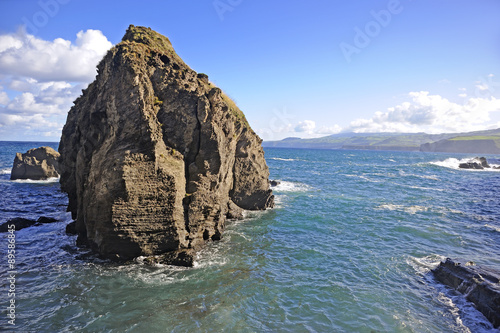 Off the coast. Island of San Miguel, Azores photo