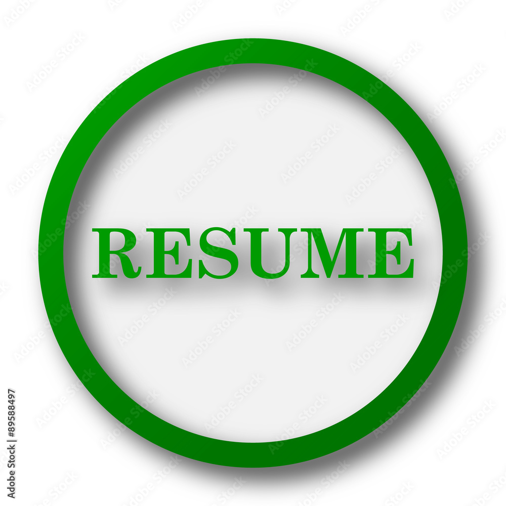 Resume icon