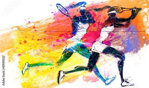 Obraz Ilustracja sportu