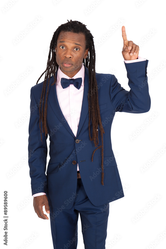 Handsome man with dreadlocks doing different expressions in different sets of clothes: want to speak Handsome man with dreadlocks doing different expressions in different sets of clothes: want to speak