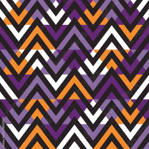 Modern Geometric Wave Pattern