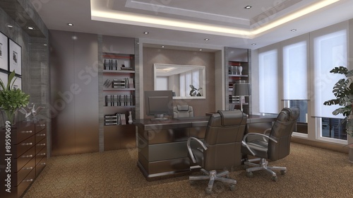 Office Photorealistic Render