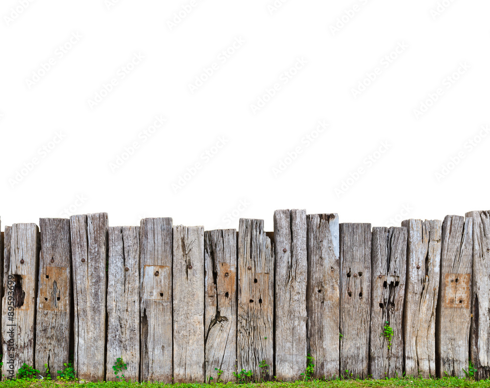 Fototapeta premium old wooden fence