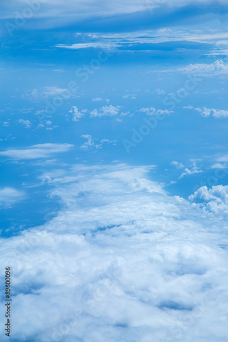 .Blue sky background