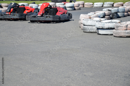 Tires on the autodrome