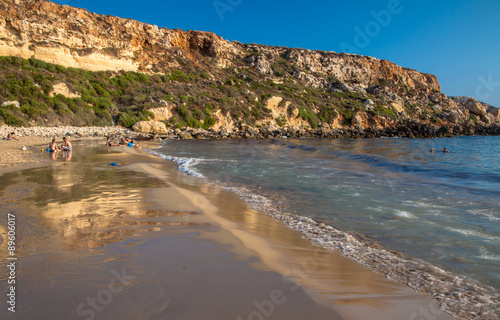 Golden Bay in Malta photo