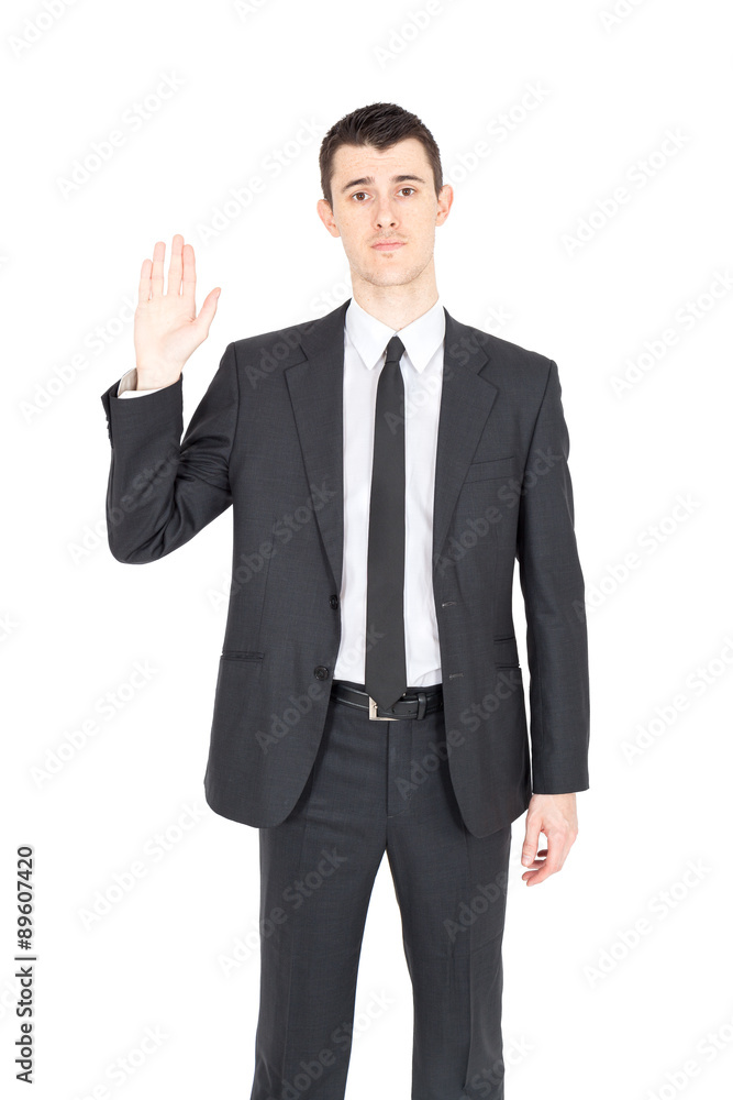 Handsome businnessman doing different expressions in different sets of clothes Handsome businnessman doing different expressions in different sets of clothes