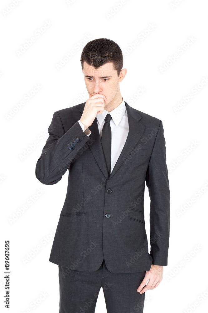 Handsome businnessman doing different expressions in different sets of clothes Handsome businnessman doing different expressions in different sets of clothes