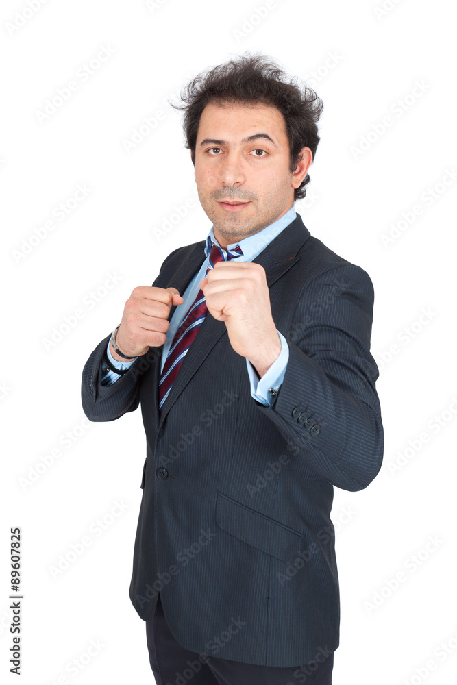 Handsome arabic man doing different expressions in different sets of clothes: boxing Handsome arabic man doing different expressions in different sets of clothes: boxing