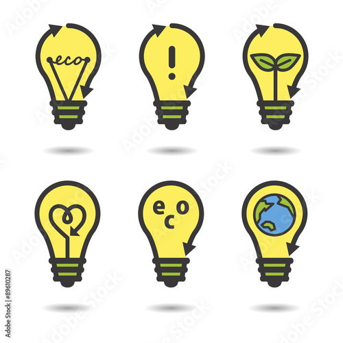 6 eco bulbs