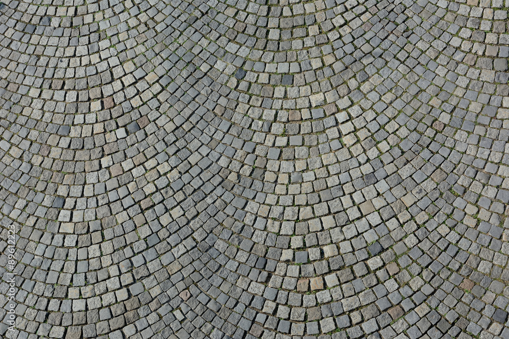 Fototapeta premium Bogenpflaster Hintergrund