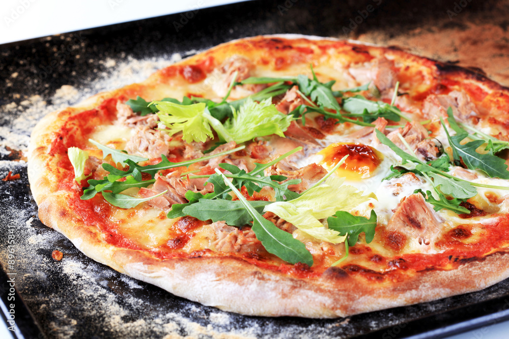 Tuna pizza Tuna pizza