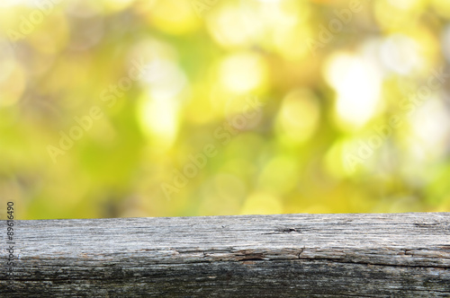 empty table