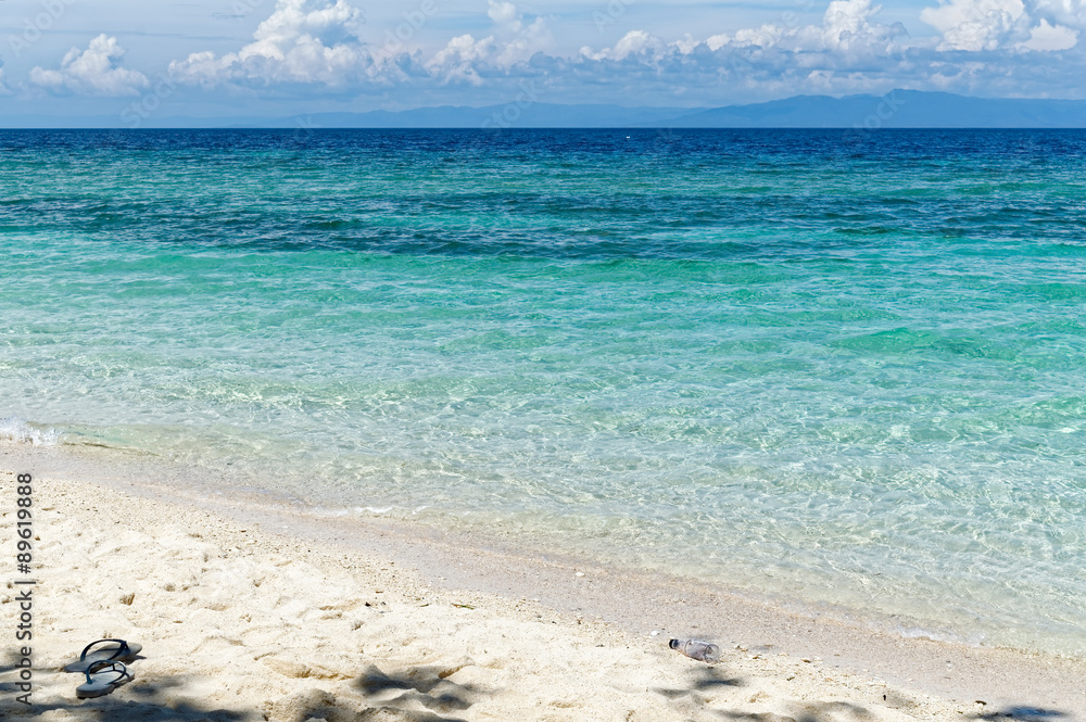 Obraz premium The Beach Is All Yours to Enjoy. It requires a long drive to reach the beach but it's almost all yours to enjoy when not many people are around and everything else is affordable.