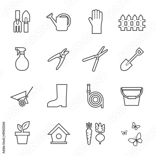 garden tools icon