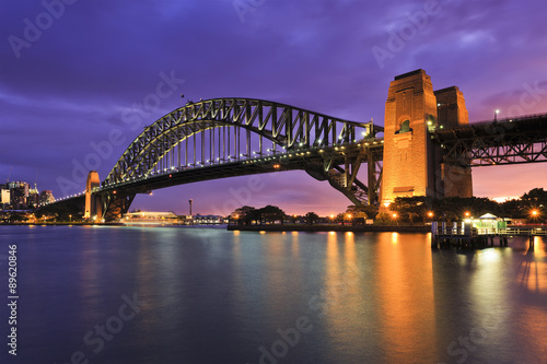 Sydney Bridge Whole Arch Milsons