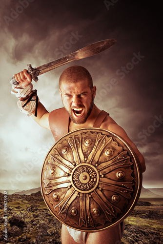 Obraz na płótnie Gladiator warrior