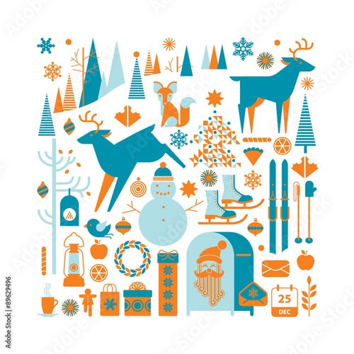 Christmas landscape