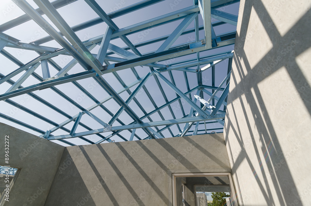 Obraz premium Steel Roof-16