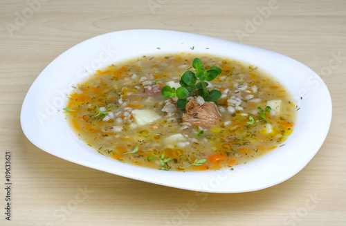 Cereal soup