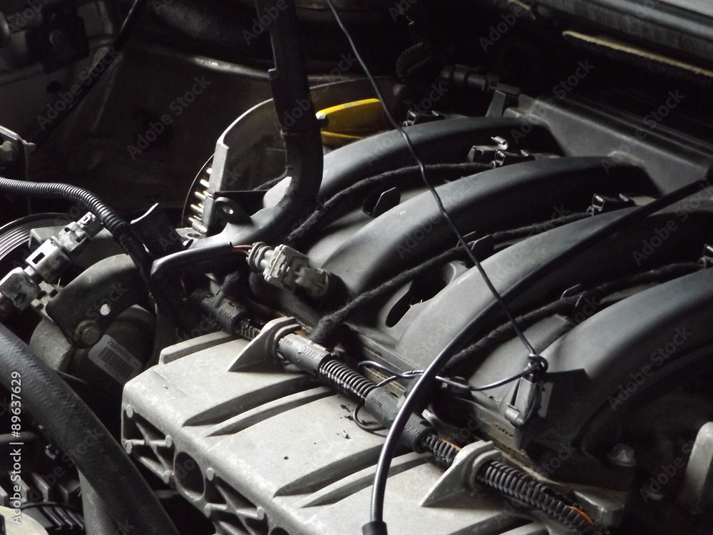 Fototapeta premium Diesel engine