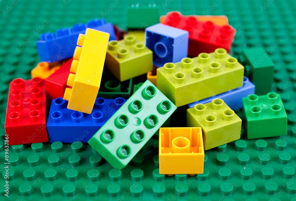 Obraz premium Plastic Block.